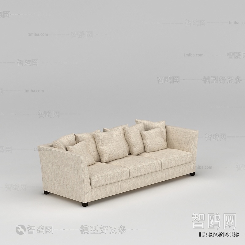 Modern Three-seat Sofa
