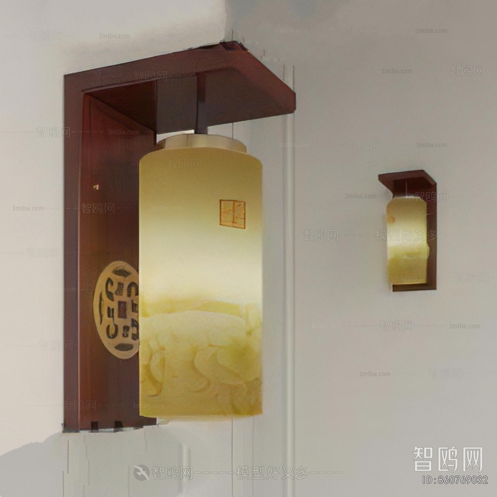 New Chinese Style Wall Lamp