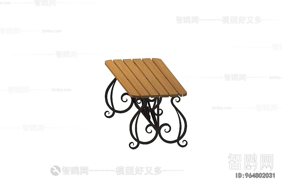 Simple European Style Bench