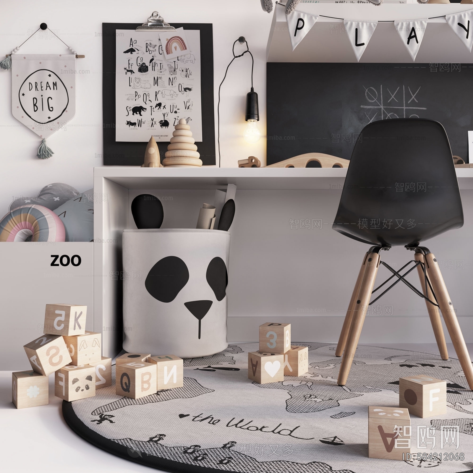 Modern Computer Desk And Chair