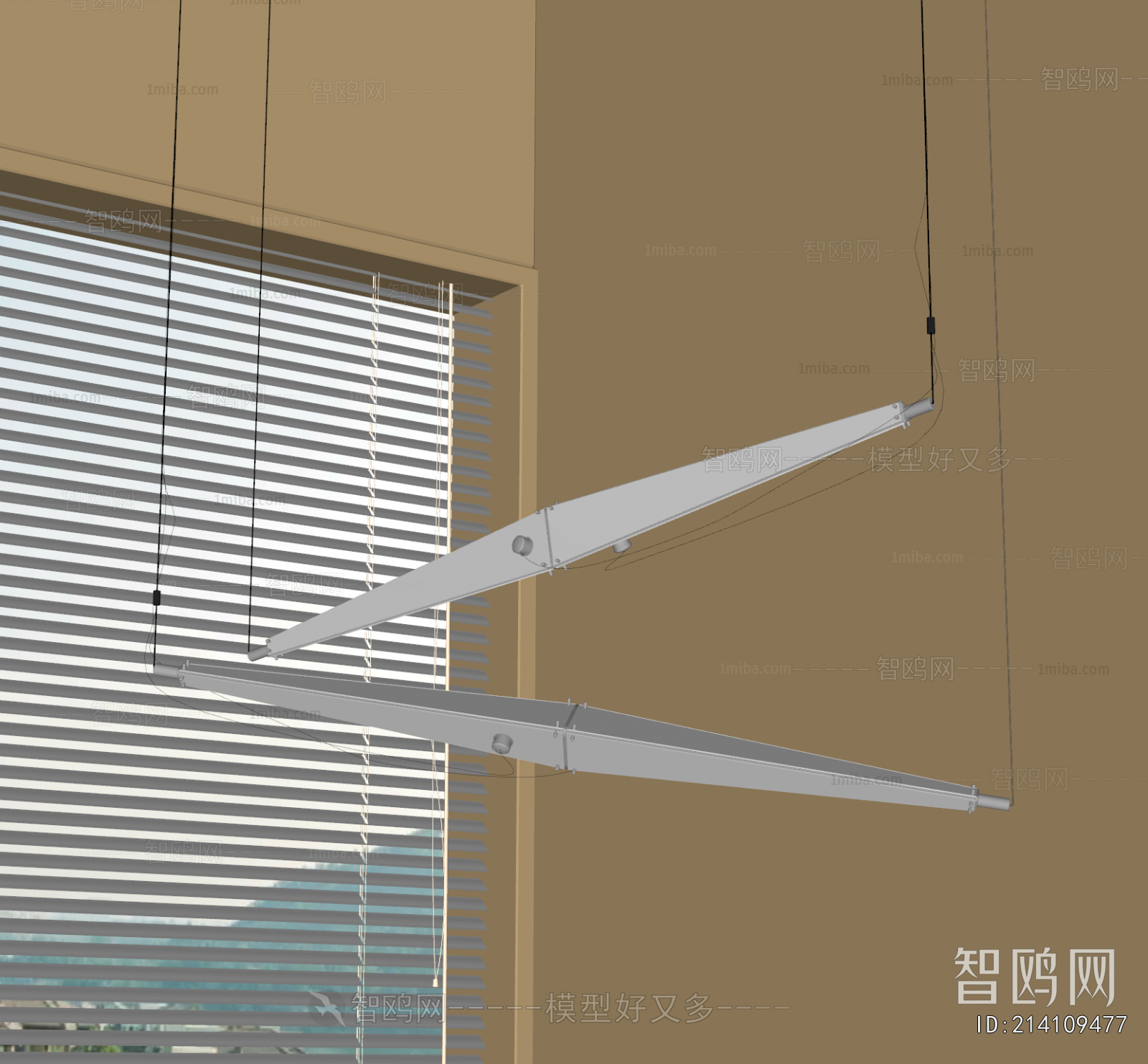 Modern Long Chandelier