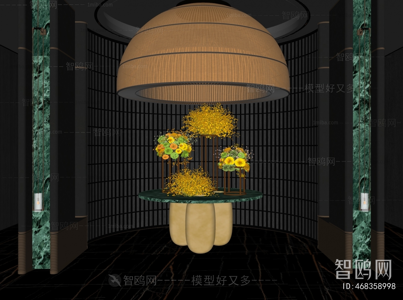 现代酒店大厅