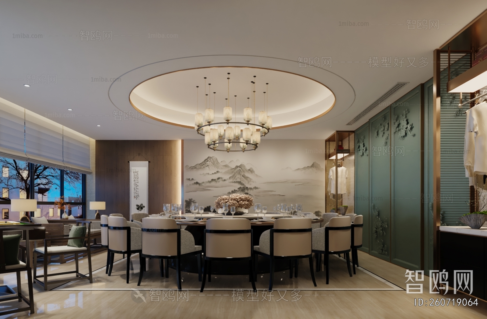 New Chinese Style Restaurant Box