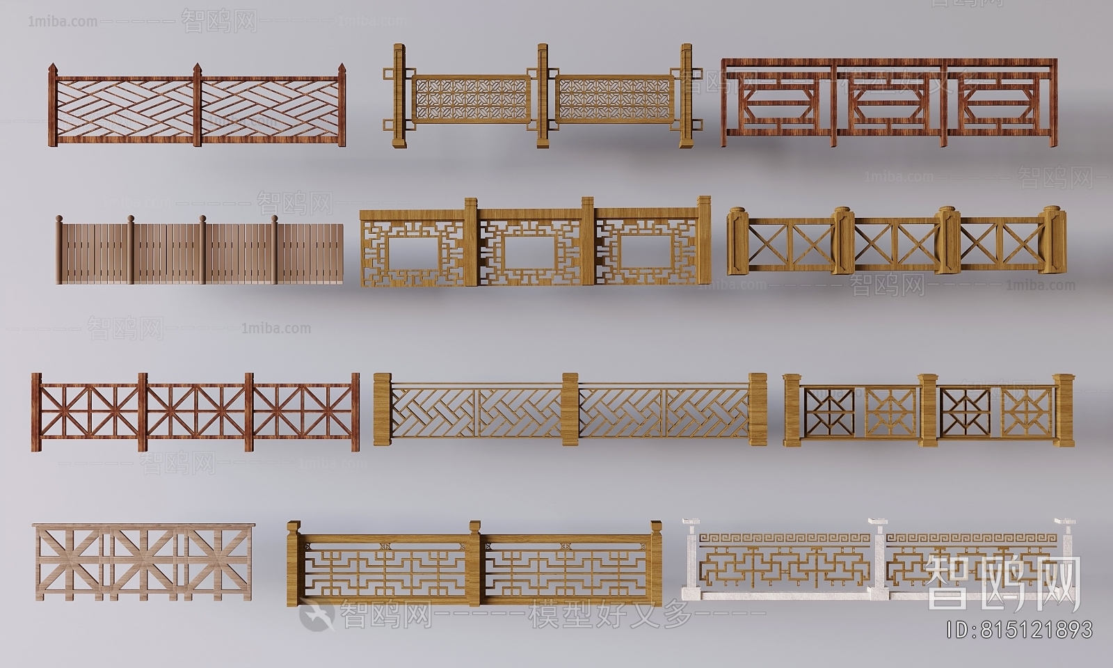 New Chinese Style Guardrail