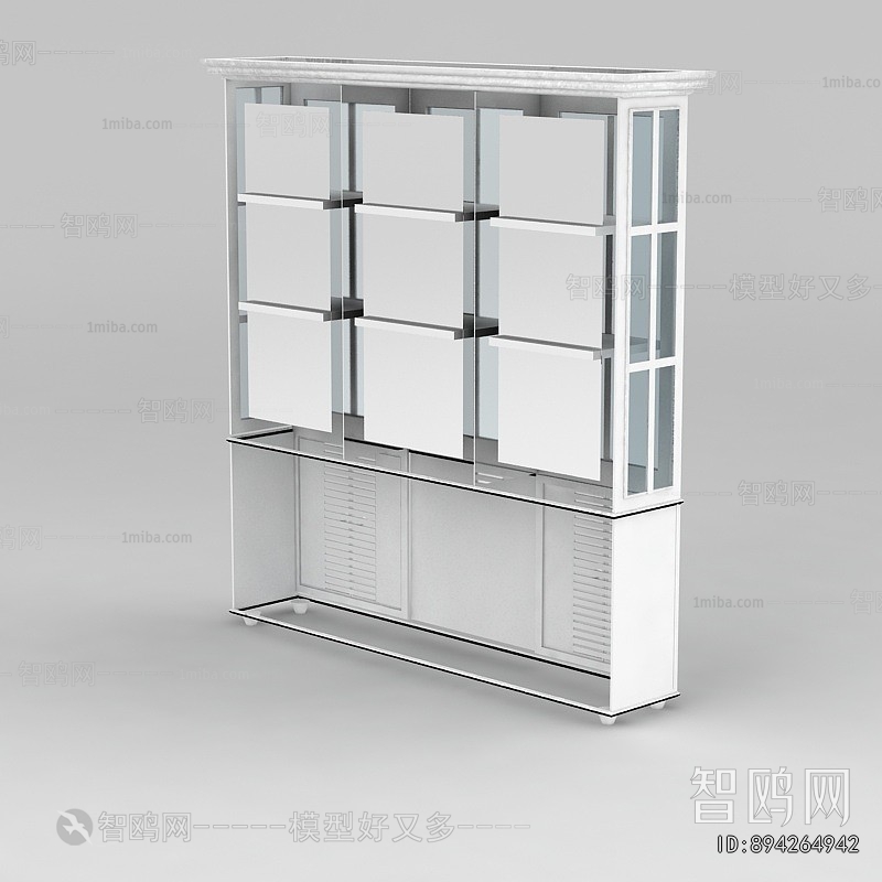 Simple European Style Wine Cabinet