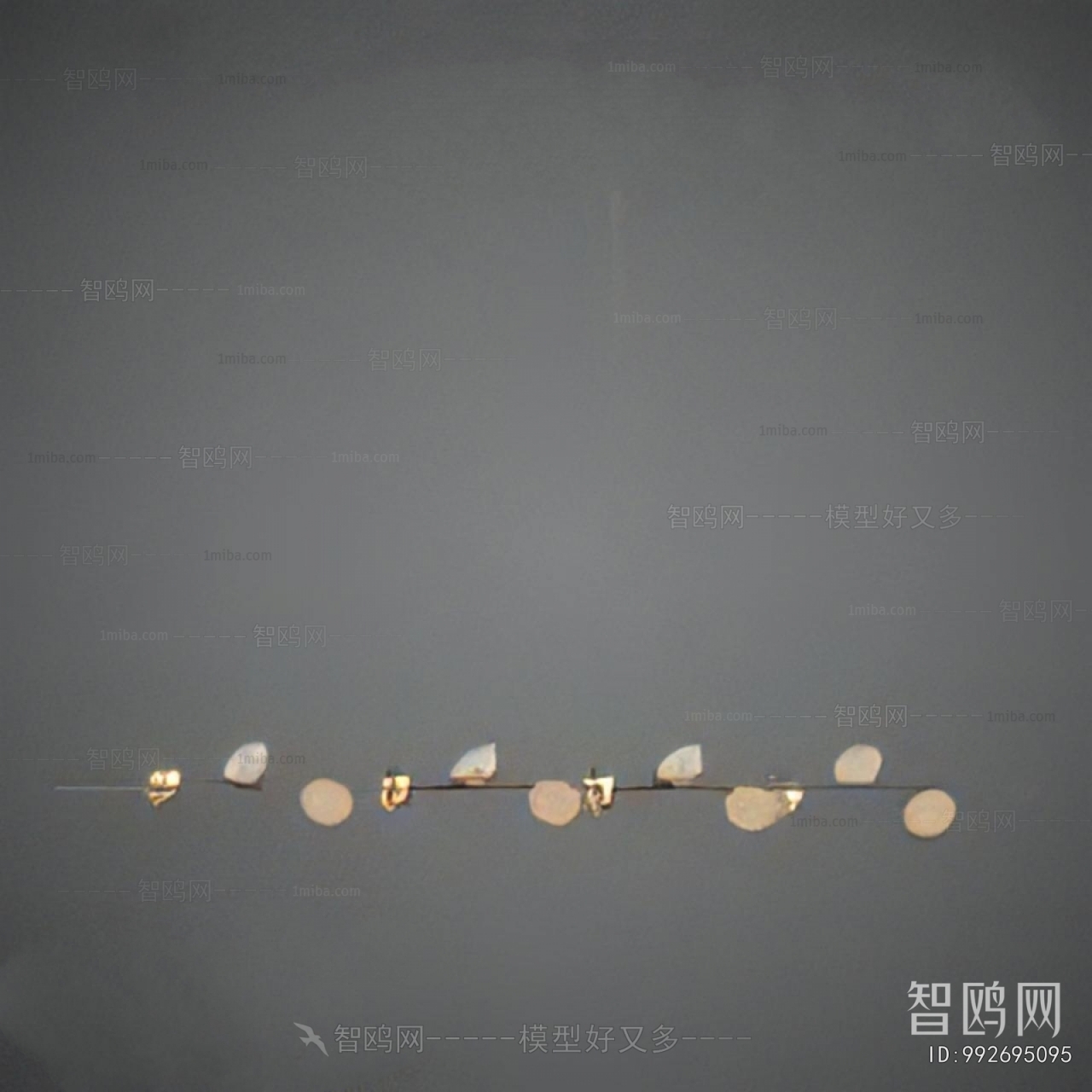 Modern Long Chandelier