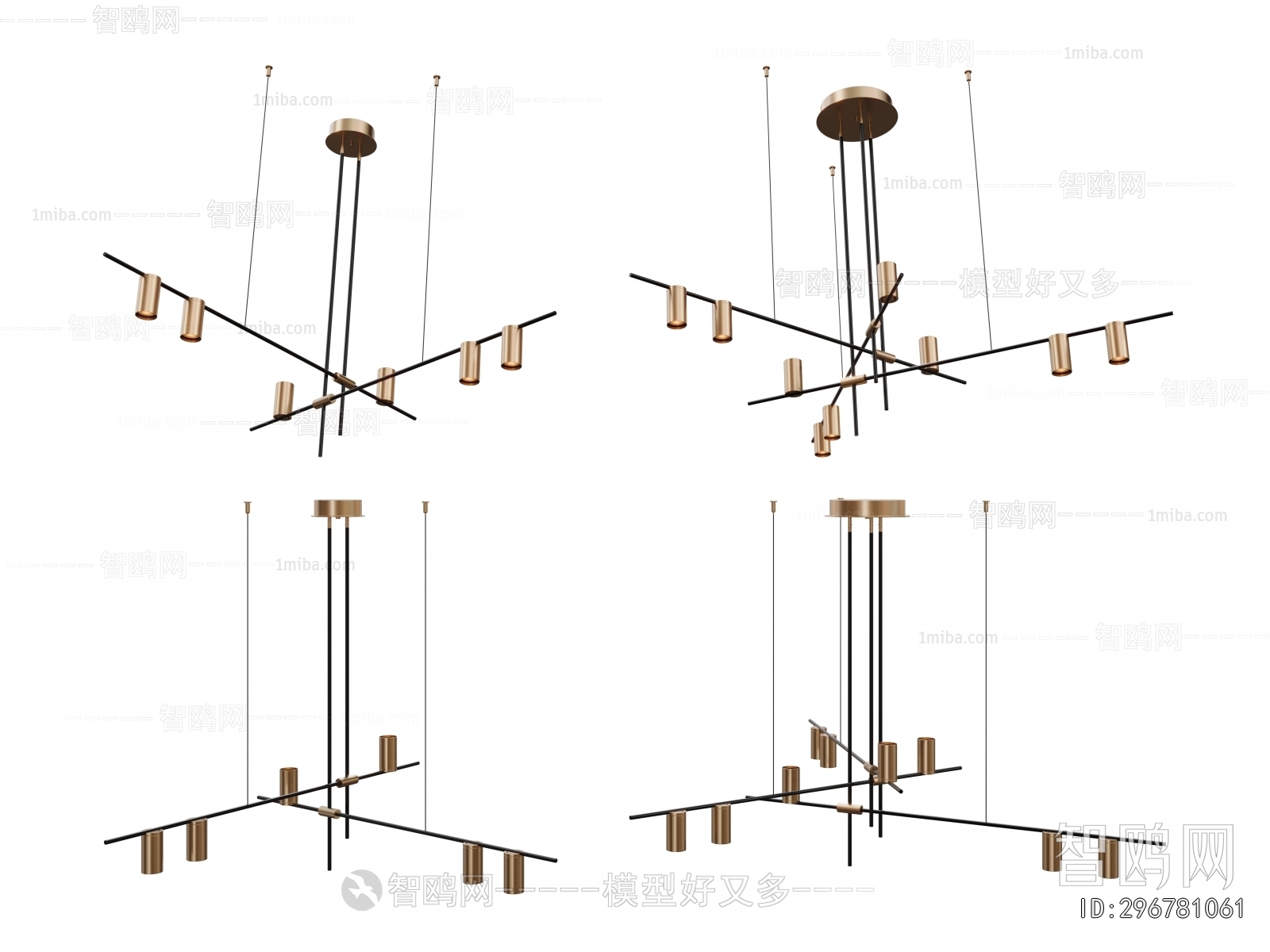 Modern Long Chandelier