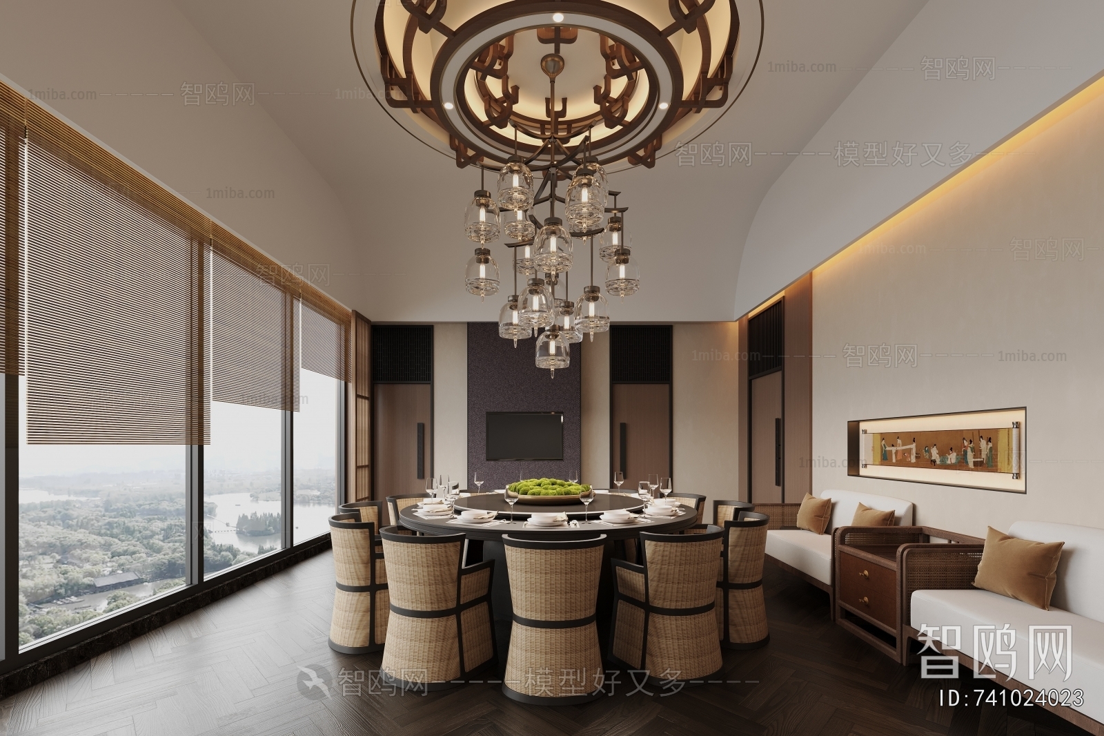 New Chinese Style Restaurant Box