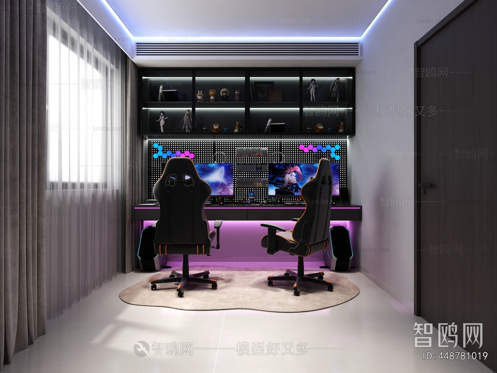 Modern E-sports Room