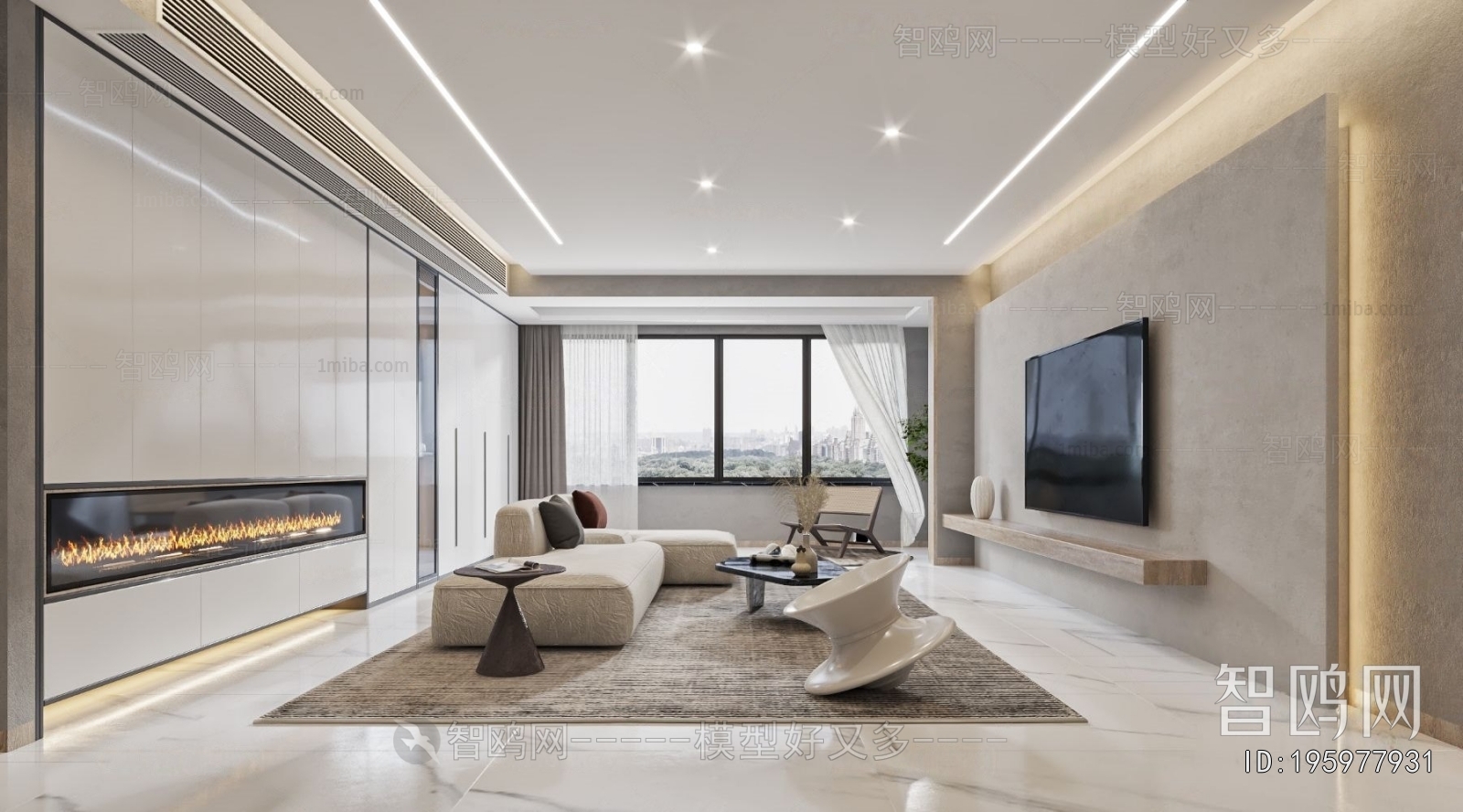 Modern A Living Room