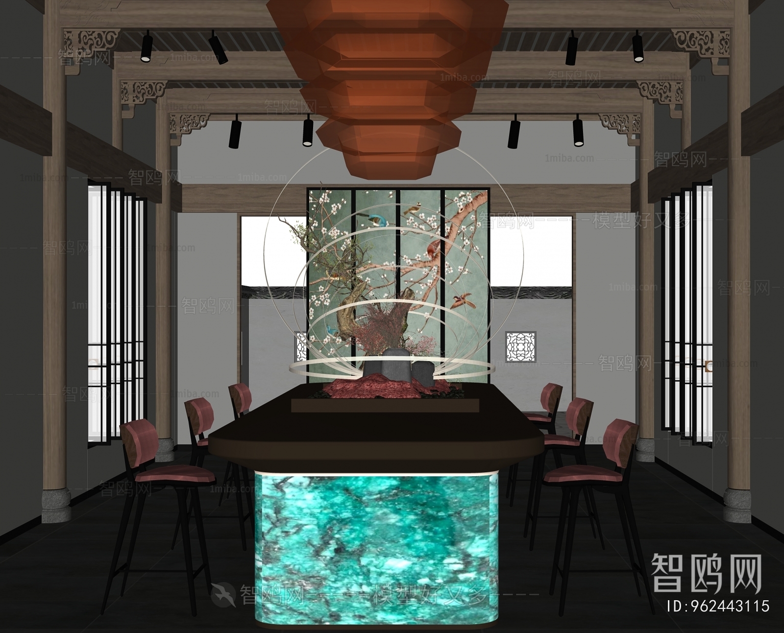 New Chinese Style Club Space