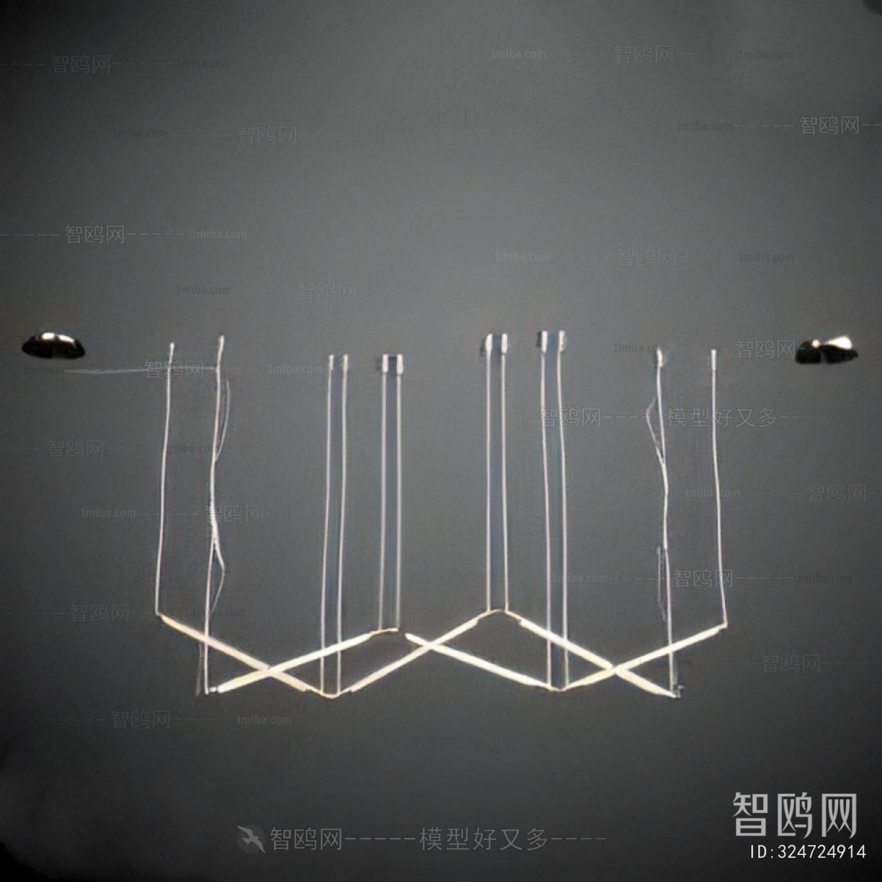 Modern Long Chandelier