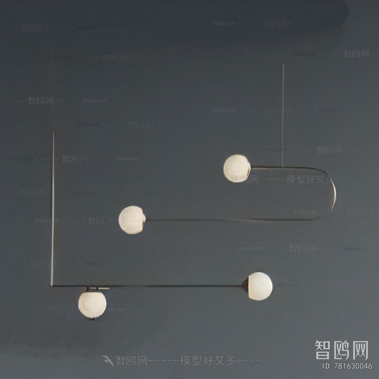 Modern Long Chandelier