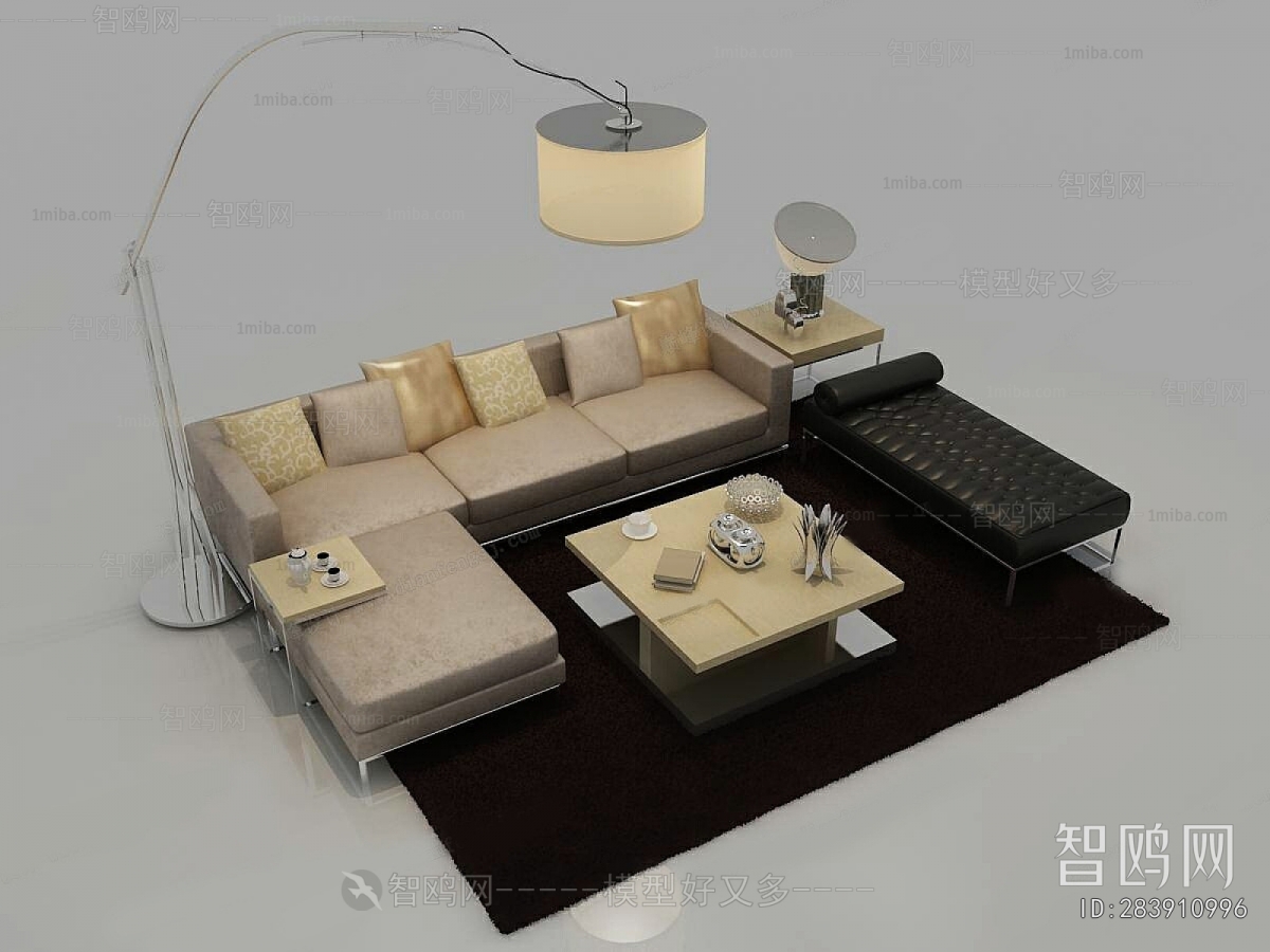 Modern Multi Person Sofa