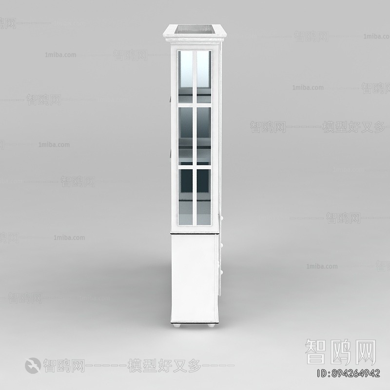 Simple European Style Wine Cabinet