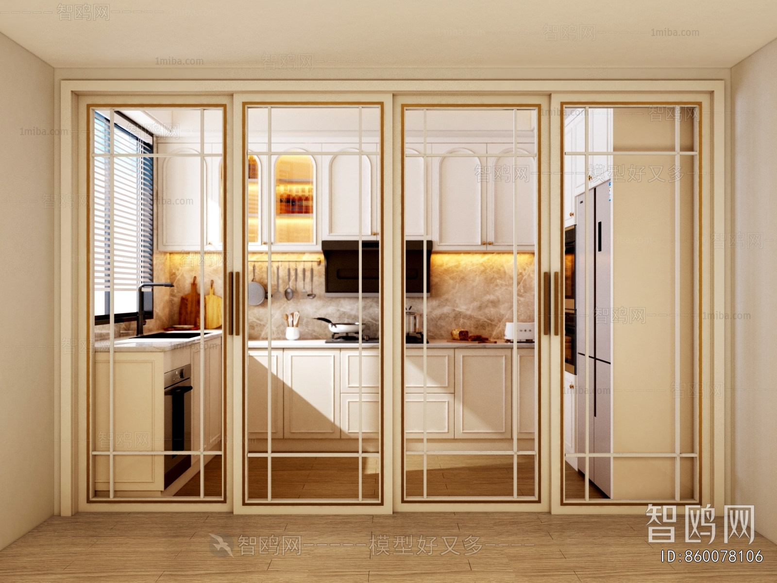 French Style Sliding Door