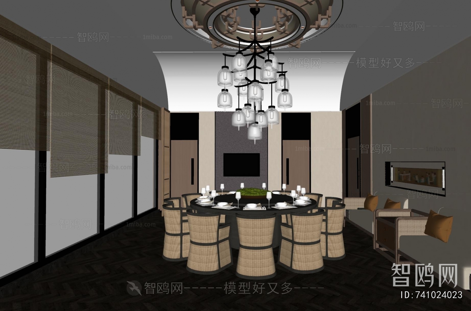 New Chinese Style Restaurant Box