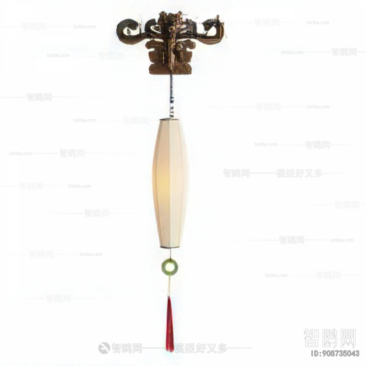 New Chinese Style Wall Lamp