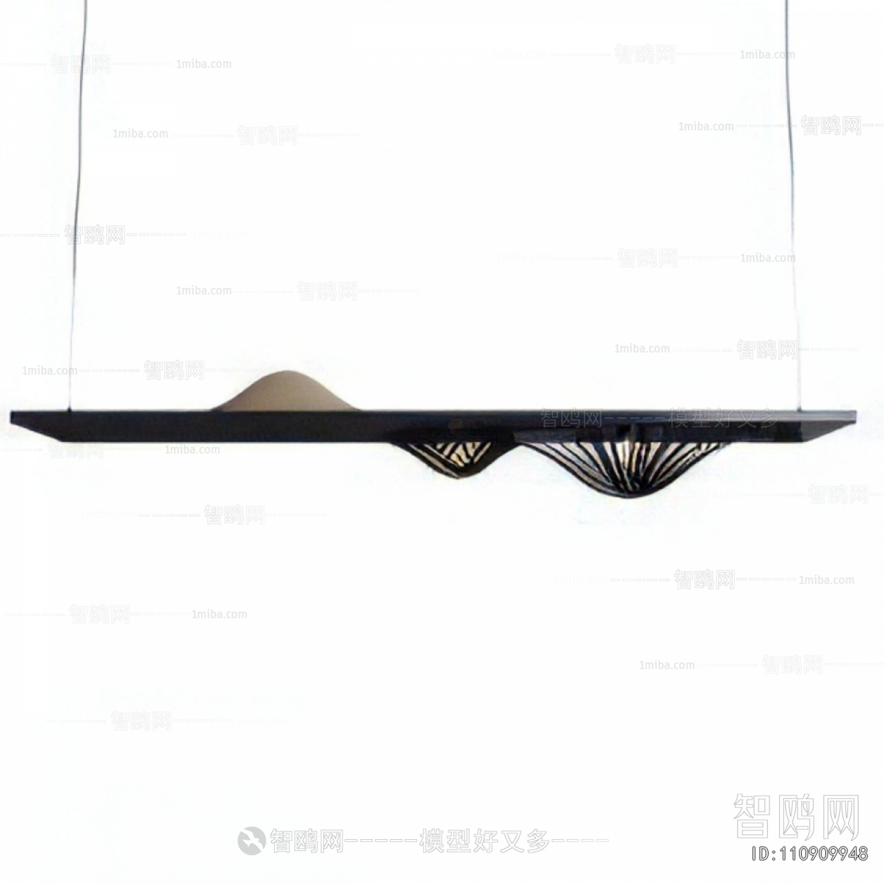 Modern Long Chandelier