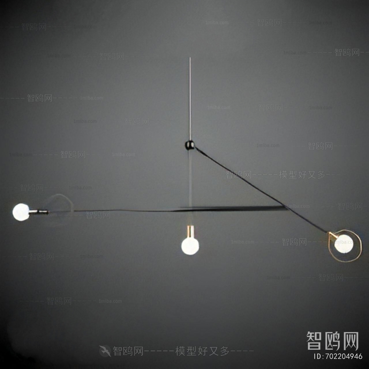 Modern Long Chandelier