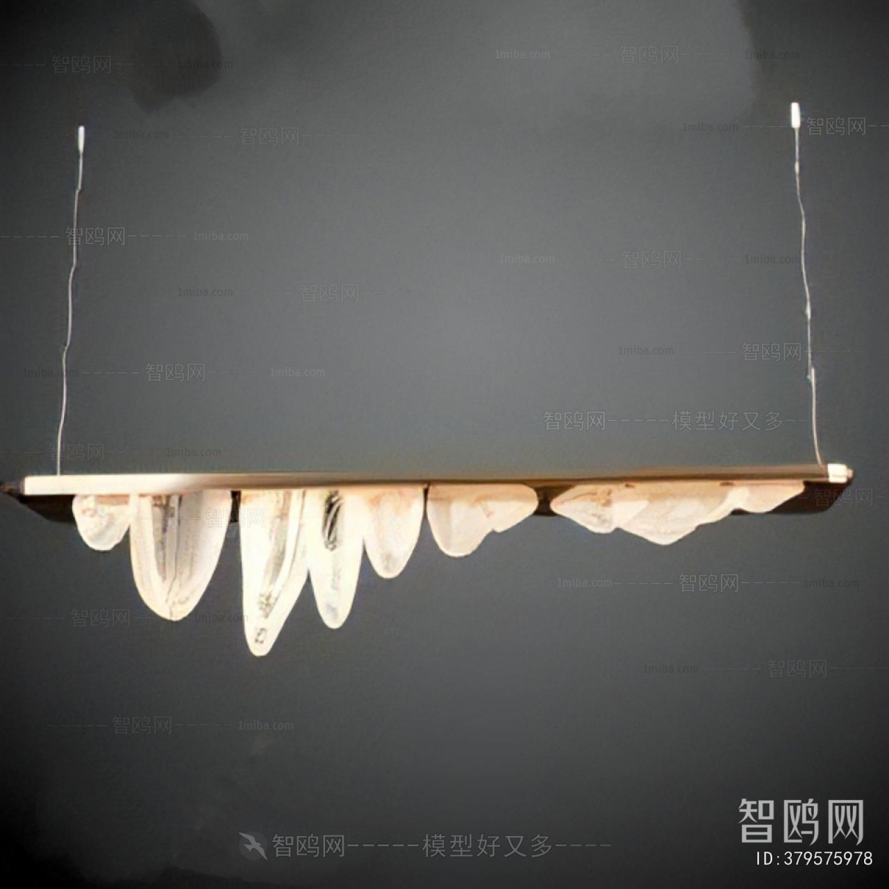 Modern Long Chandelier