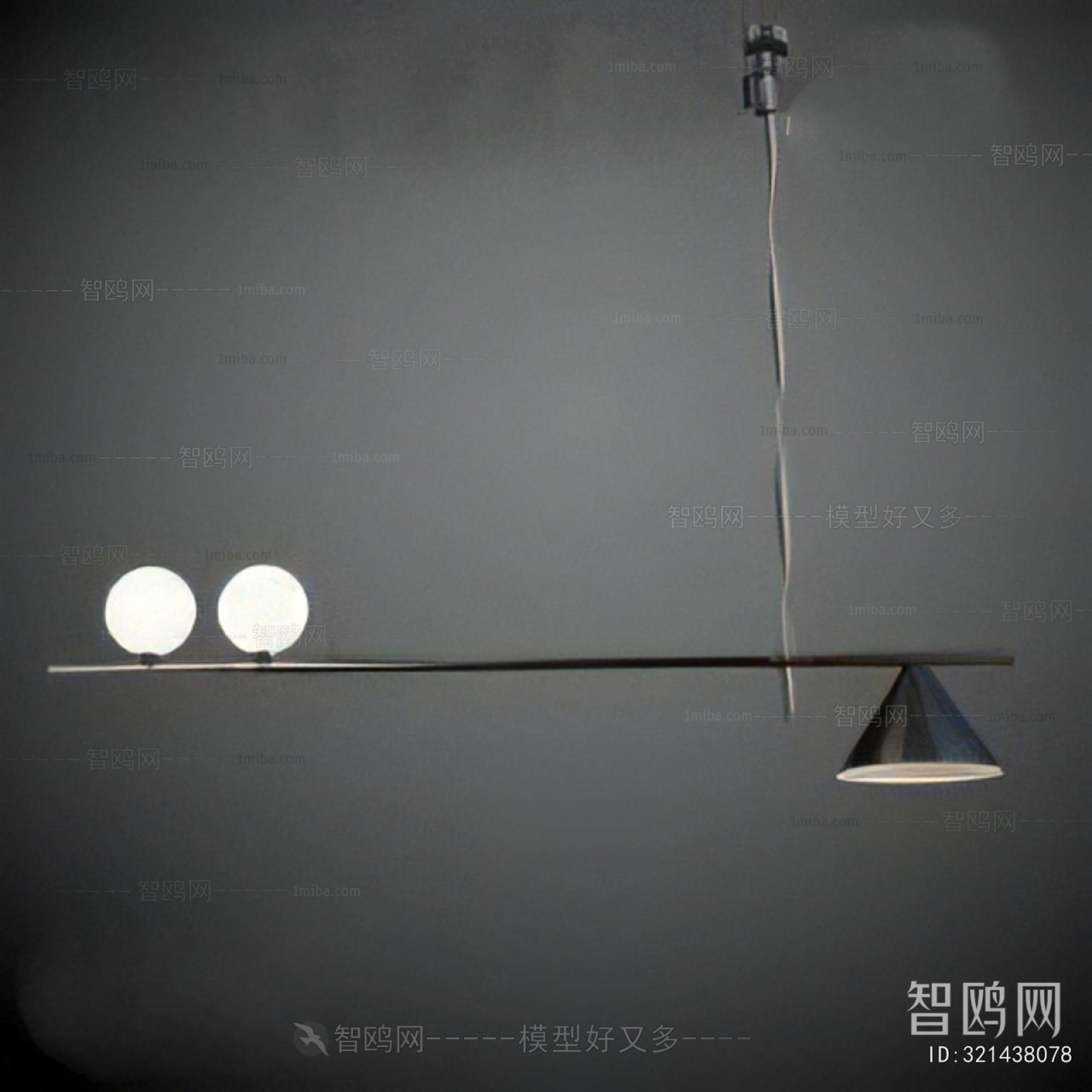 Modern Long Chandelier