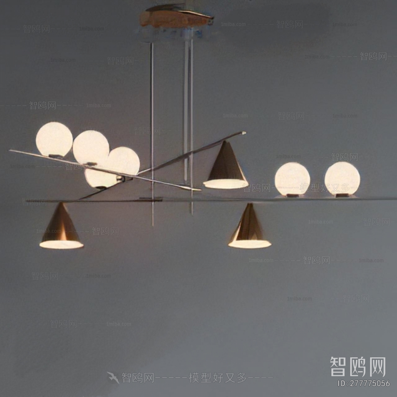 Modern Long Chandelier