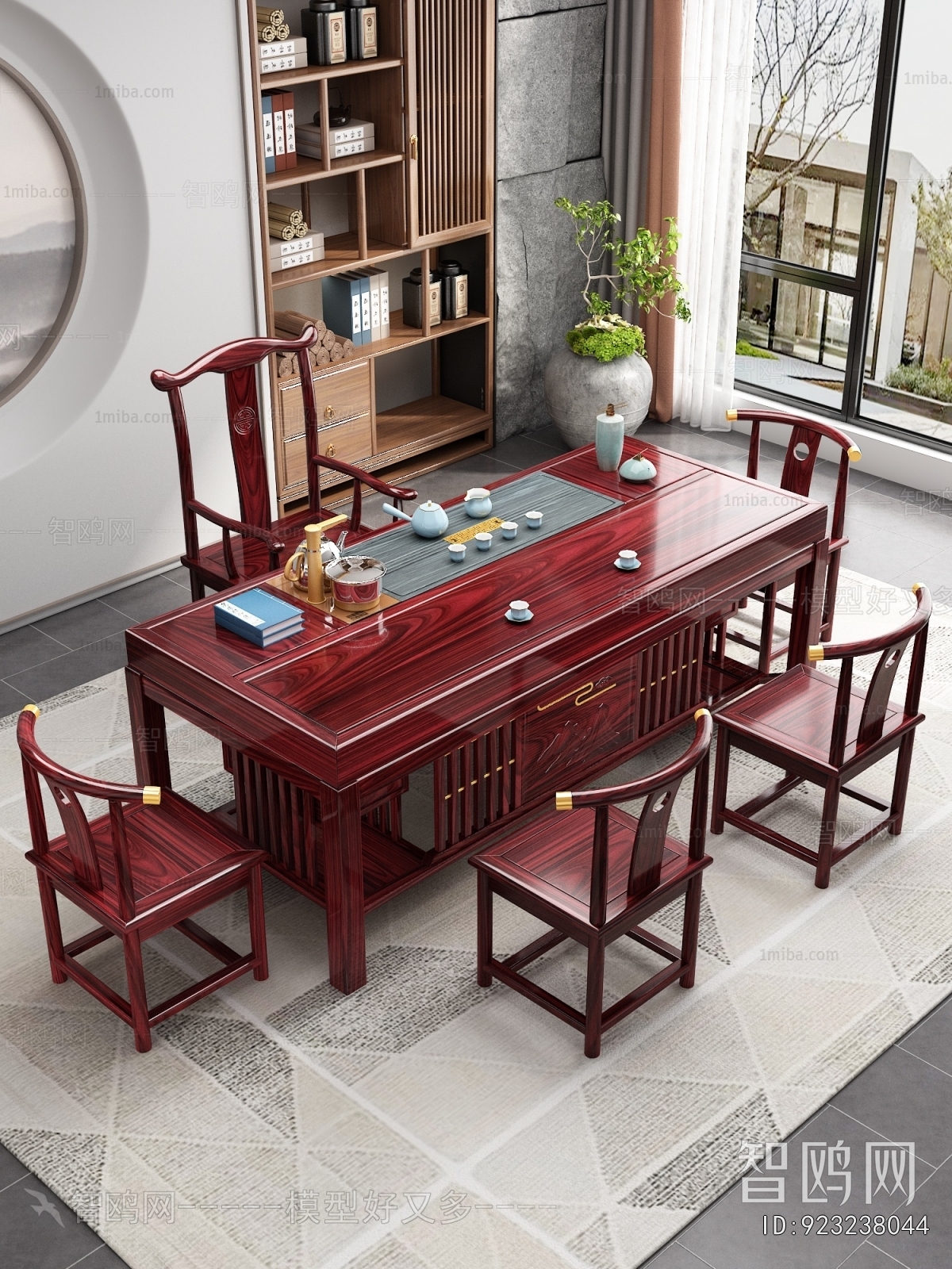 Chinese Style Tea Tables And Chairs