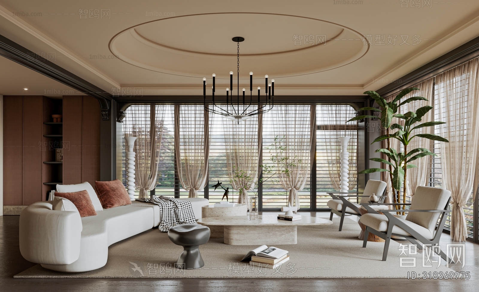 French Style A Living Room