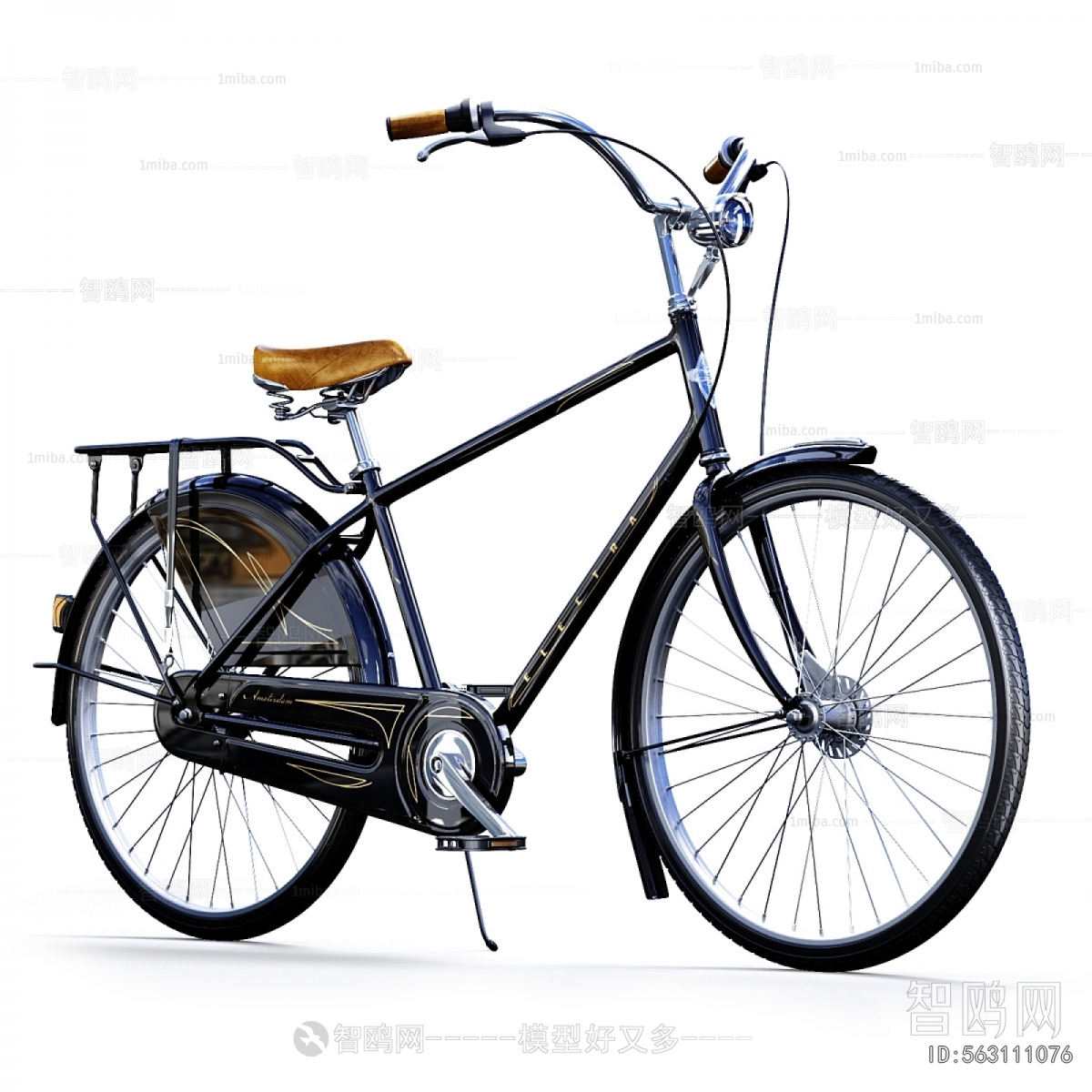 Modern Retro Style Bicycle