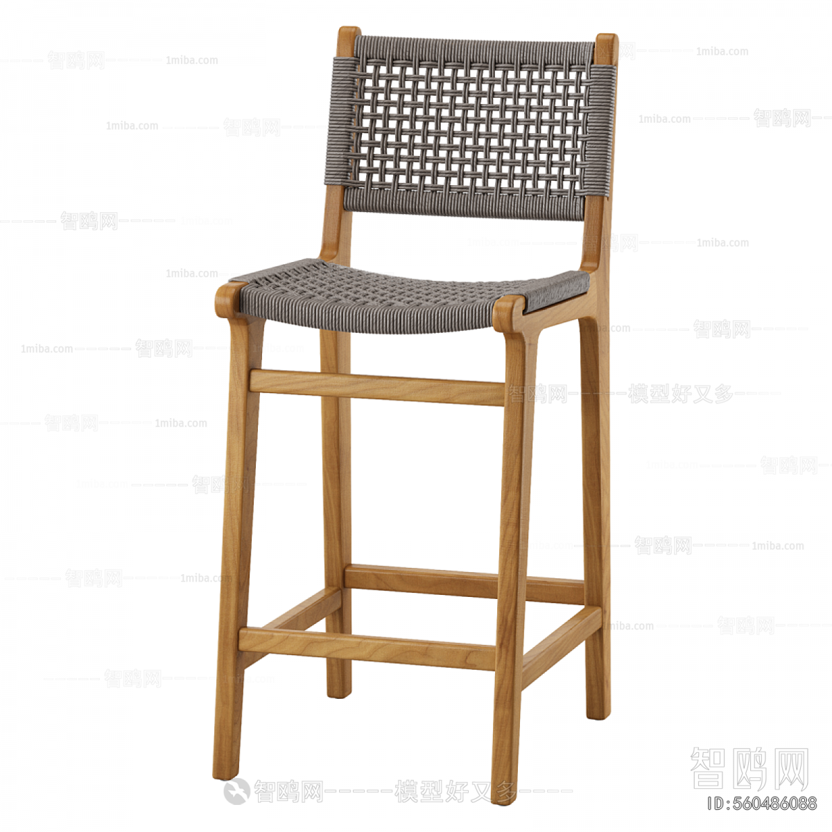 Nordic Style Bar Chair