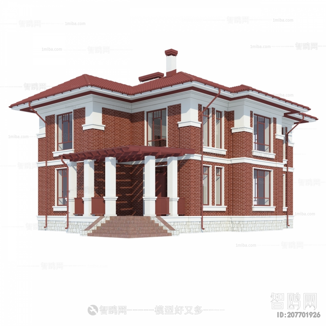 Simple European Style Detached Villa