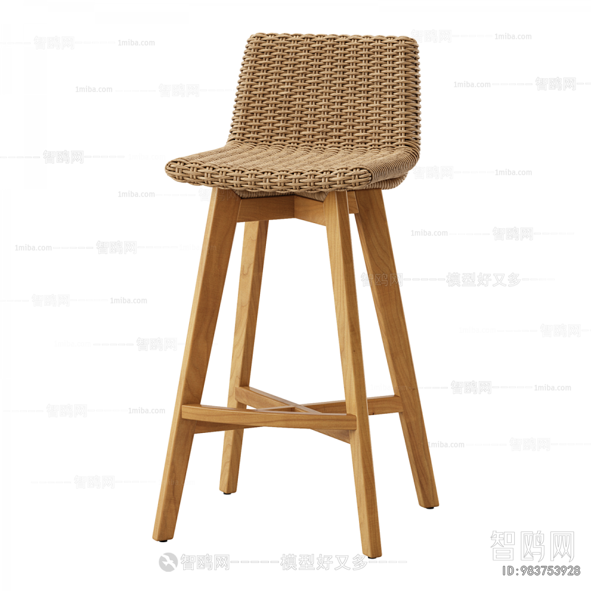 Nordic Style Bar Chair