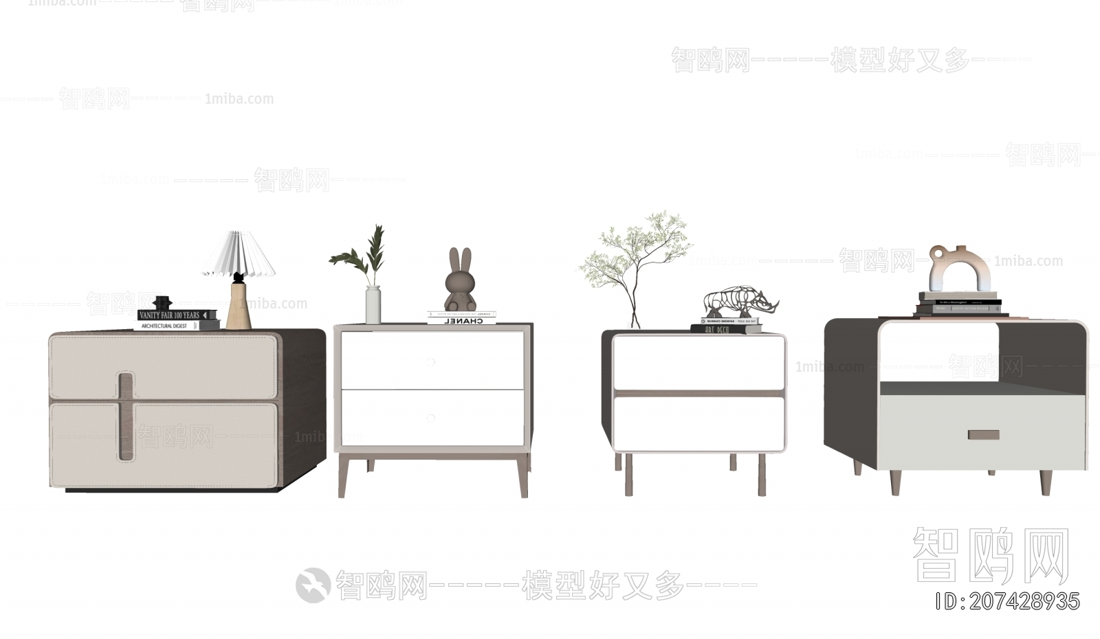 Modern Bedside Cupboard