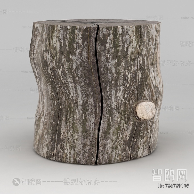 Wabi-sabi Style Stool