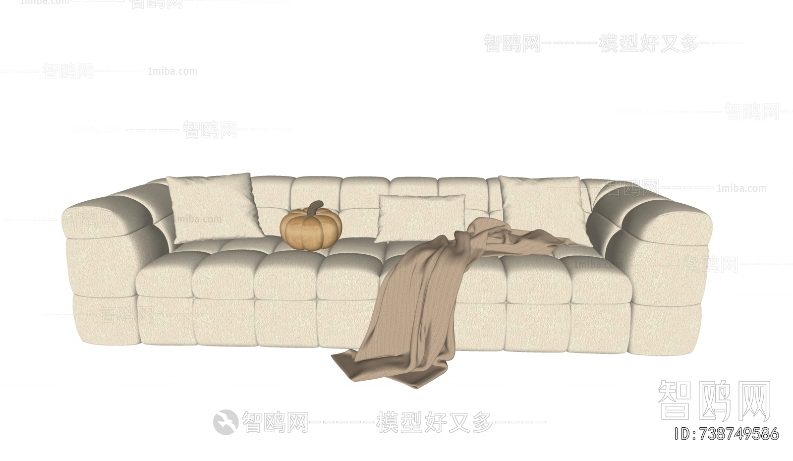 Modern Multi Person Sofa