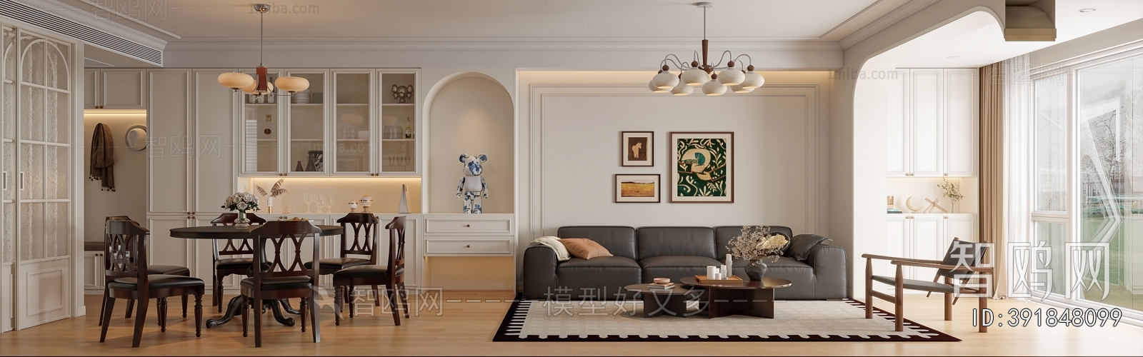 French Style A Living Room