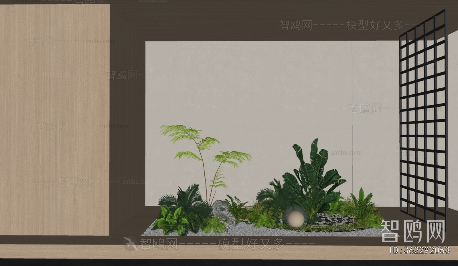 现代景观植物小品