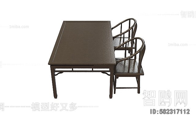 New Chinese Style Dining Table And Chairs