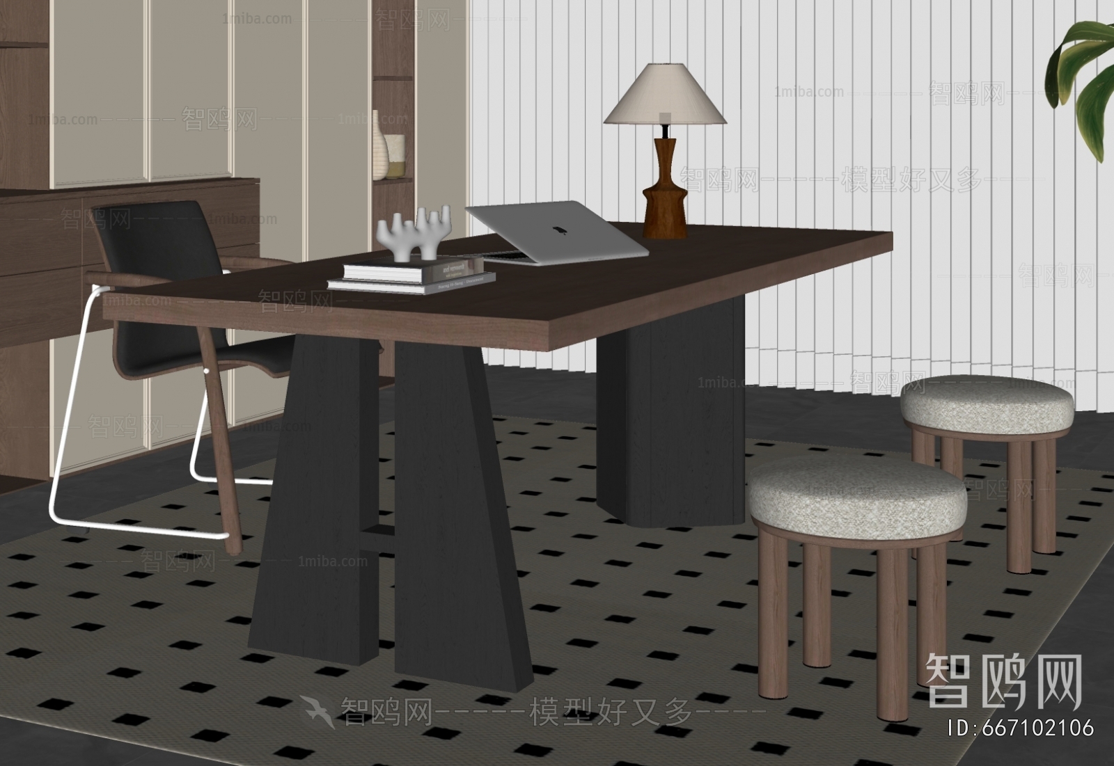 Modern Computer Desk And Chair