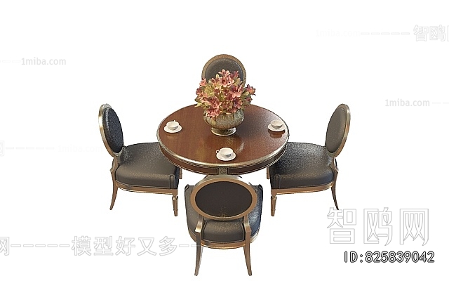 American Style Dining Table And Chairs
