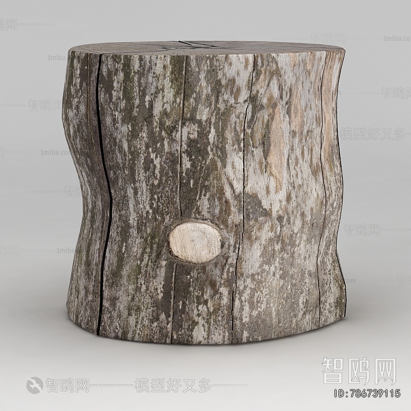 Wabi-sabi Style Stool