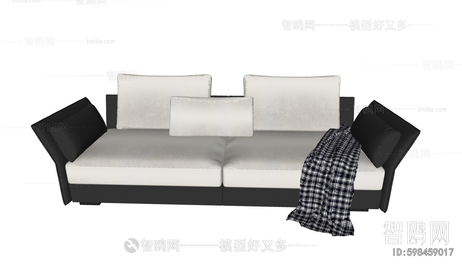 现代多人沙发