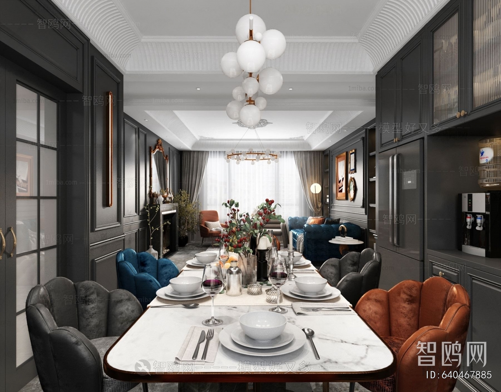 French Style A Living Room