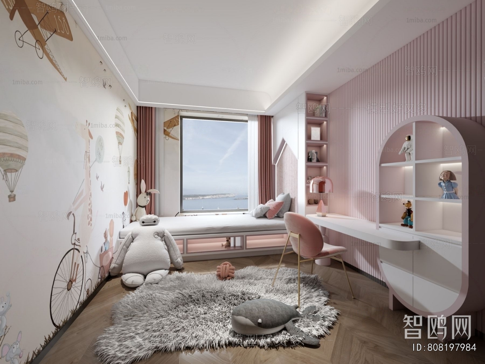 Modern Girl's Room Daughter's Room