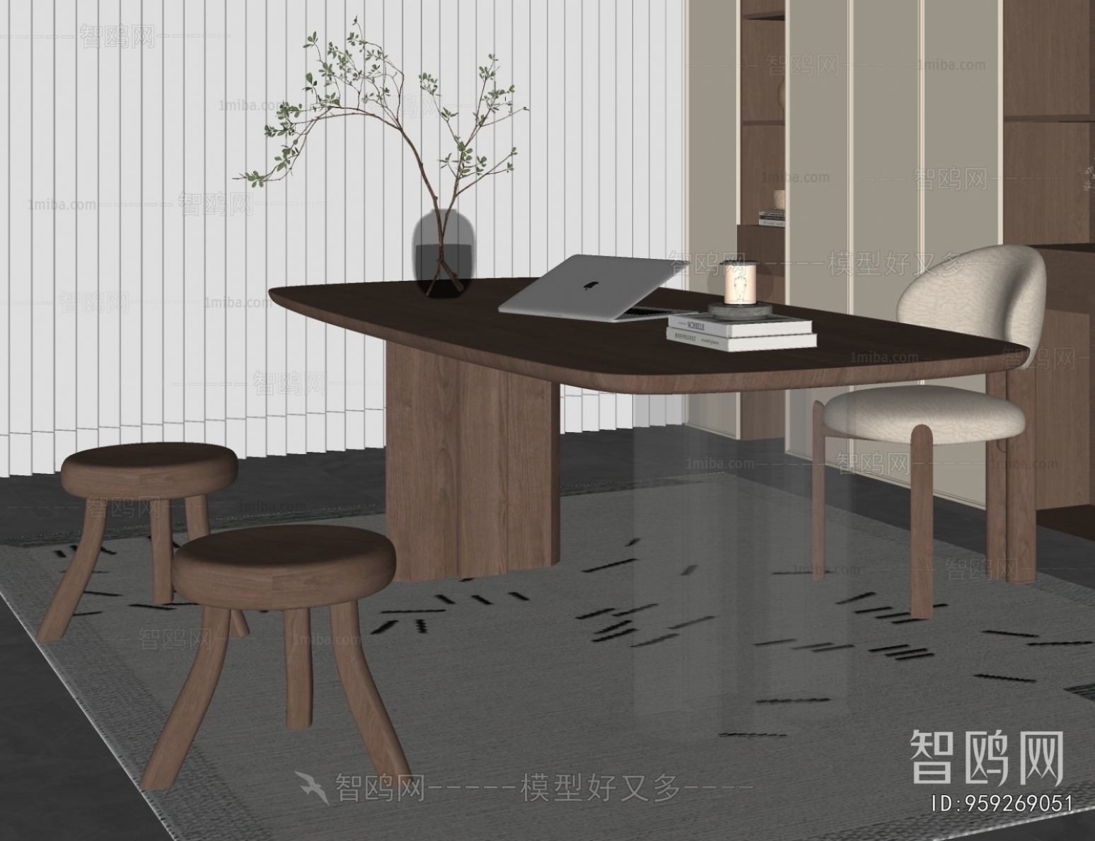 Modern Computer Desk And Chair