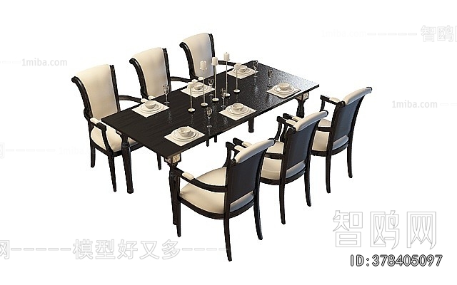 American Style Dining Table And Chairs