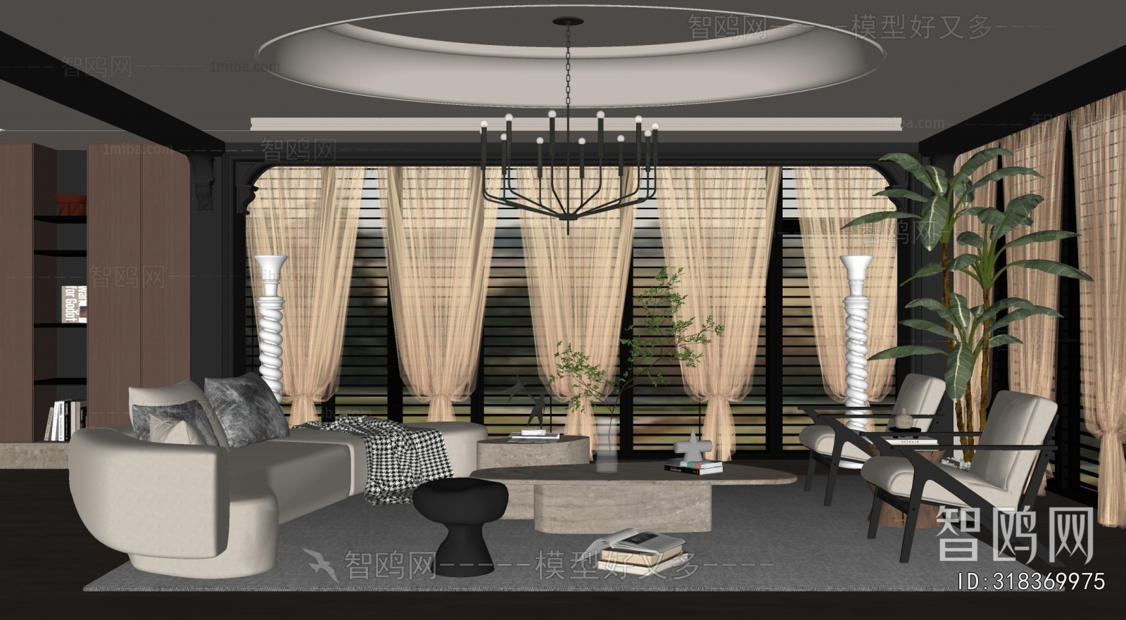 French Style A Living Room