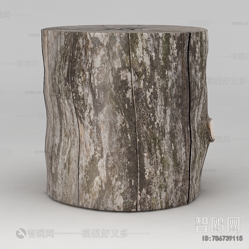 Wabi-sabi Style Stool