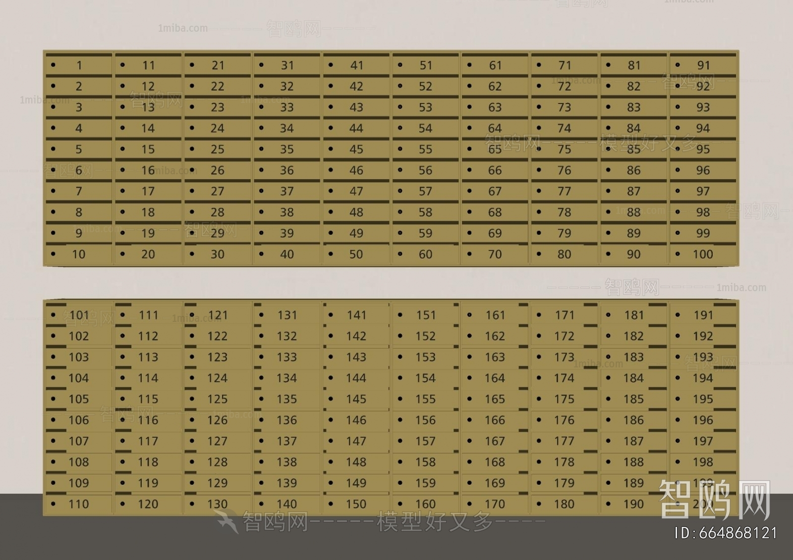 Modern Public Cabinet/lock Cabinet